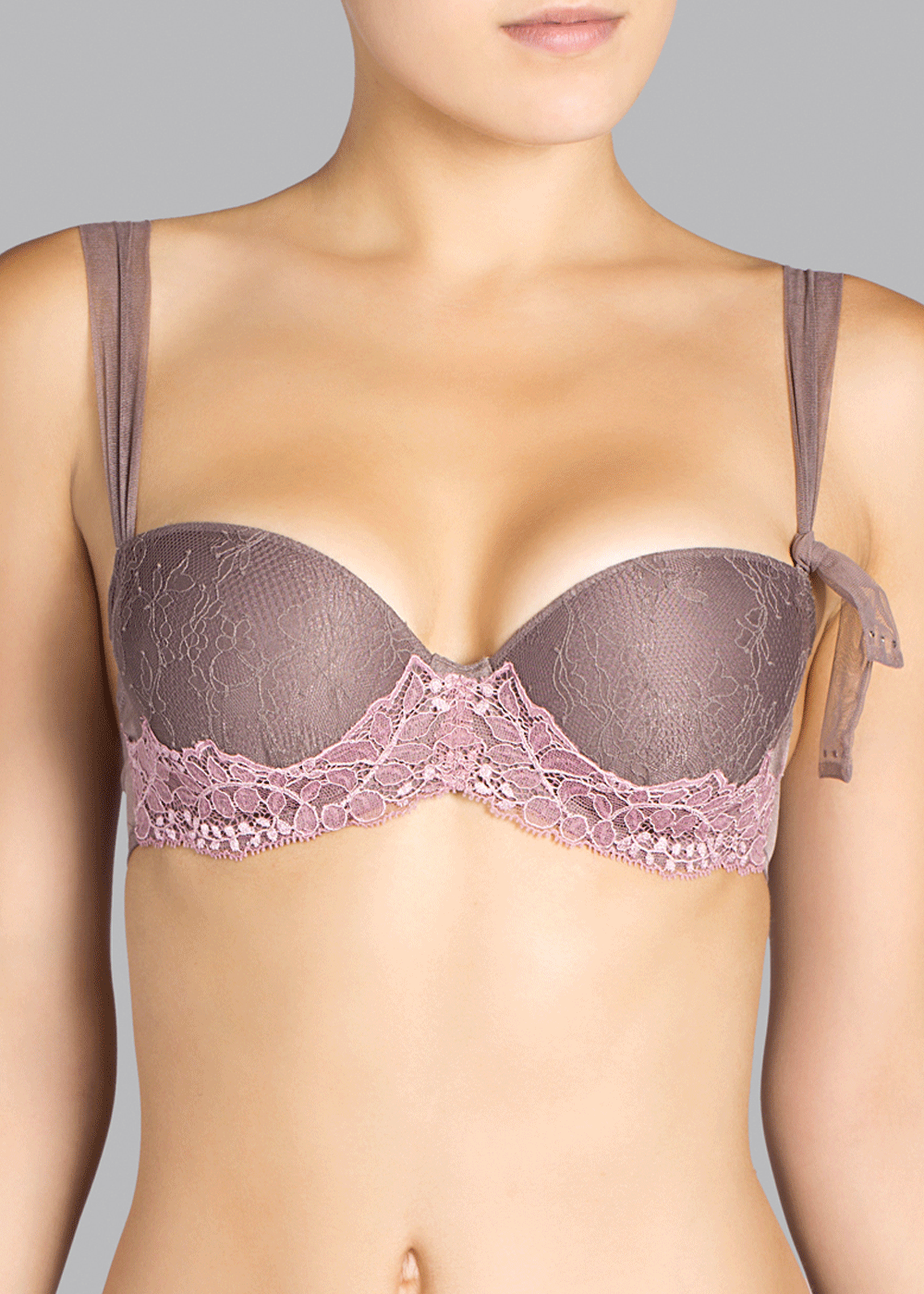 Soutien-gorge Corbeille Rembourr Andres Sarda Taupe
