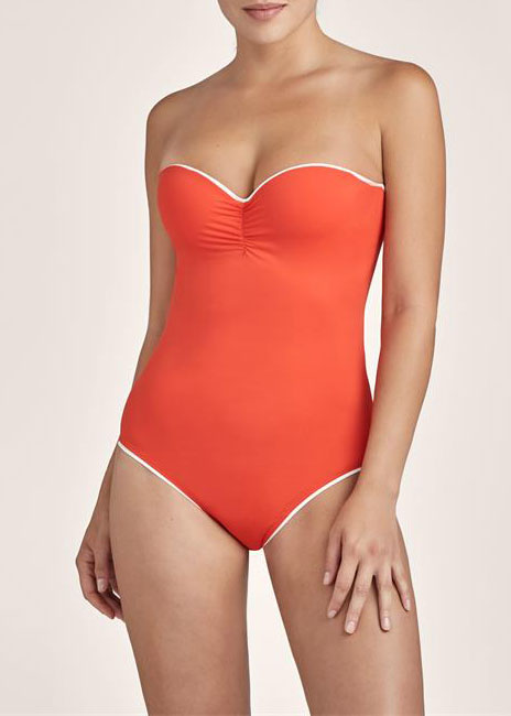 Maillot de Bain Nageur Mousse Maillots de Bain Aubade  Sanguine