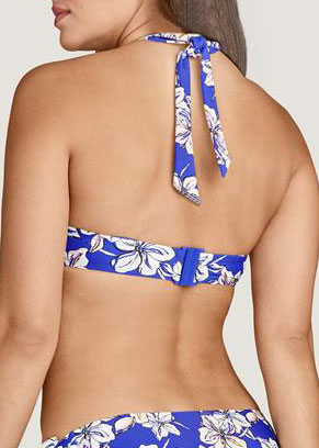 Soutien-Gorge Plunge Coques Avec Armatures Maillots de Bain Aubade  Floral Glycine