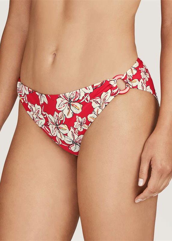 Slip Brsilien Maillots de Bain Aubade  Floral Sanguine