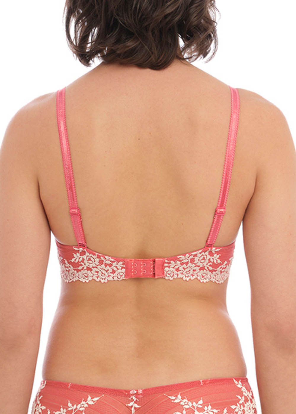 Soutien-gorge Plunge  Armatures Wacoal Faded Rose / White Sand