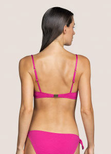 Soutien-gorge Emboitant Rembourr Maillots de Bain Andres Sarda Bollywood Rose