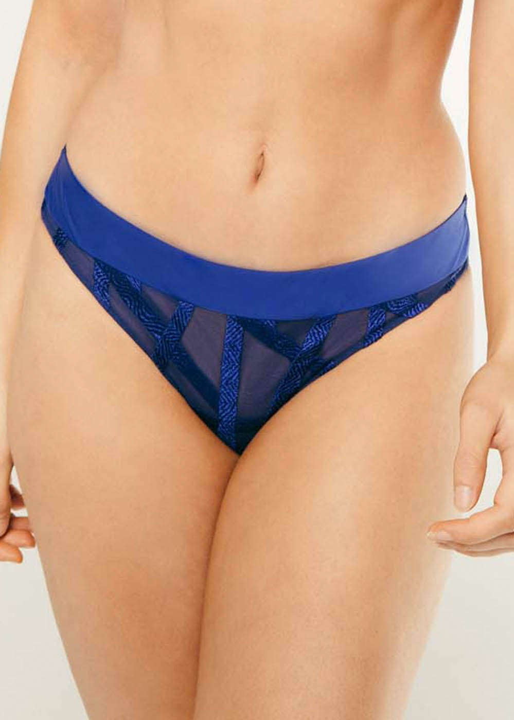 Slip Louisa Bracq Bleu Saphir