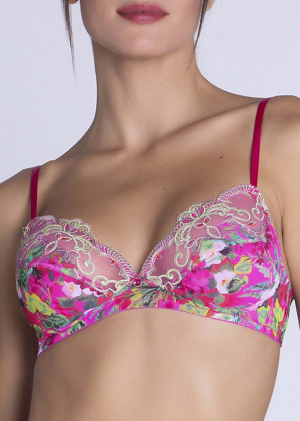 Soutien-gorge sans armatures Lise Charmel Envole Fuchsia