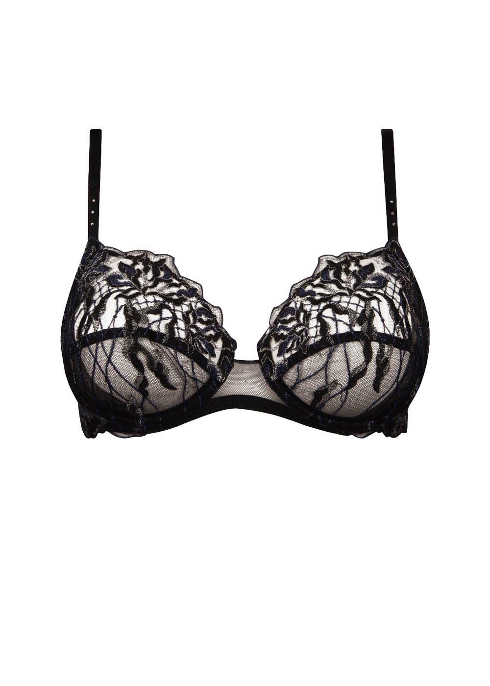 Soutien-gorge Emboitant avec Armatures Lise Charmel Nuit Argent