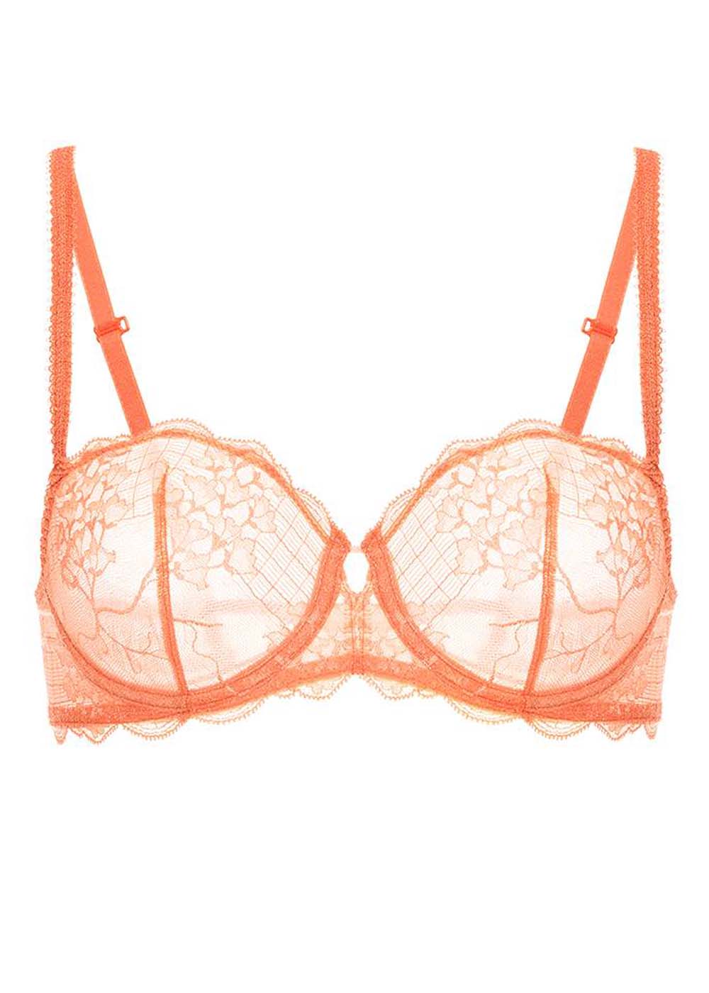 Soutien-gorge Corbeille avec Armatures Simone Prle Abricot