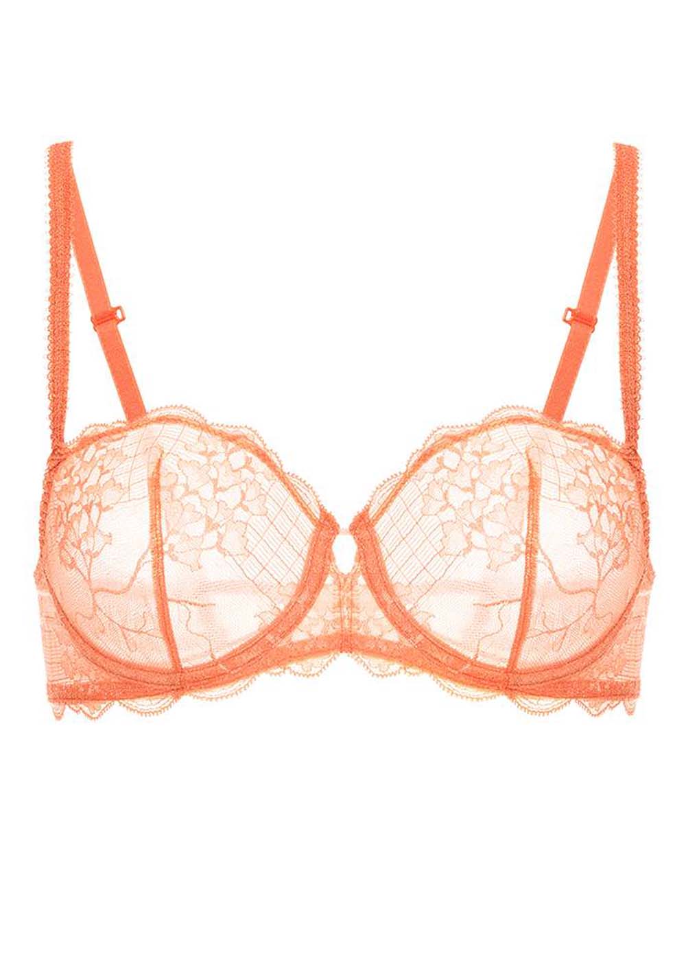 Soutien-gorge Corbeille avec Armatures Simone Prle Abricot