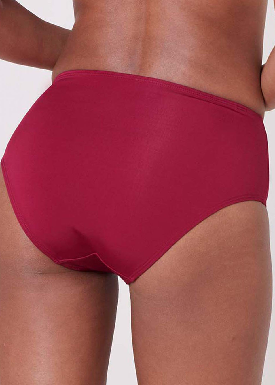 Culotte Taille Haute Maillots de Bain Simone Prle Cassis