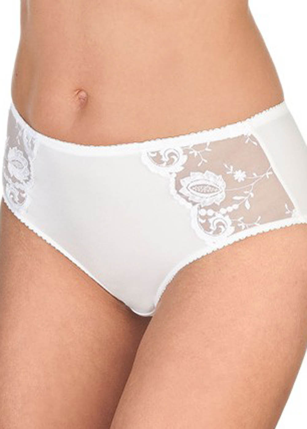 Slip Conturelle Blanc