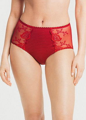 Culotte Louisa Bracq Rouge Baiser