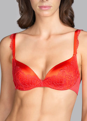 Soutien-gorge Rembourr Dcollet Profond Andres Sarda Spicy Berry