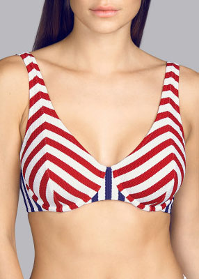 Soutien-gorge Embotant Armatures  Maillots de Bain Andres Sarda Rouge
