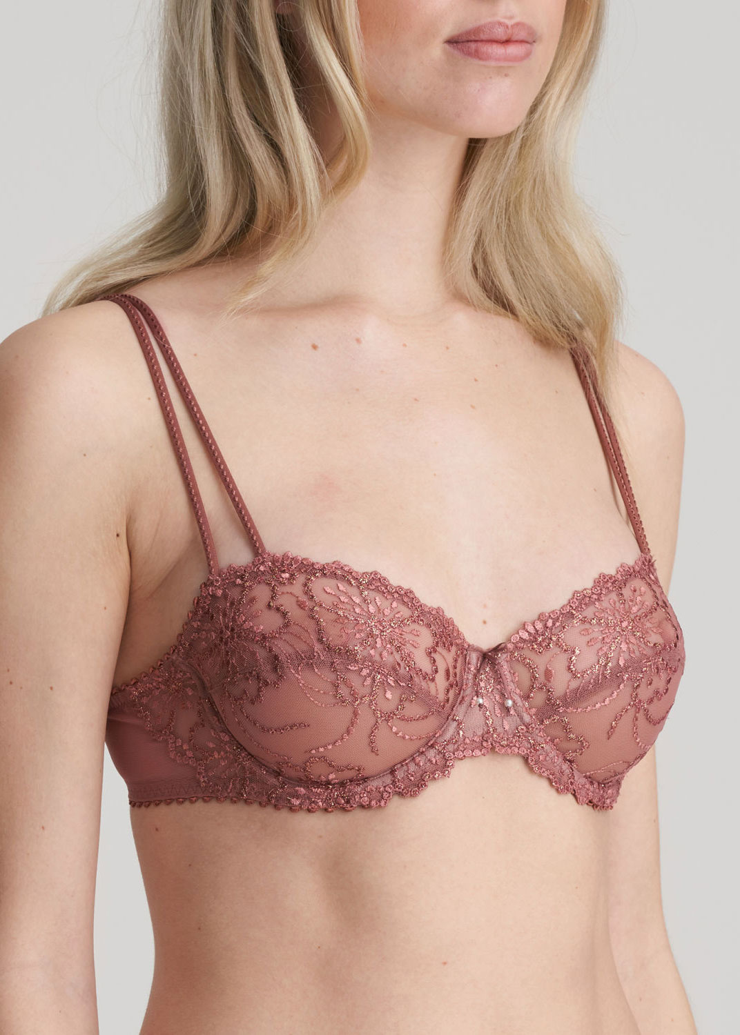 Soutien-gorge Balconnet Couture Horizontale Marie-Jo Red Copper