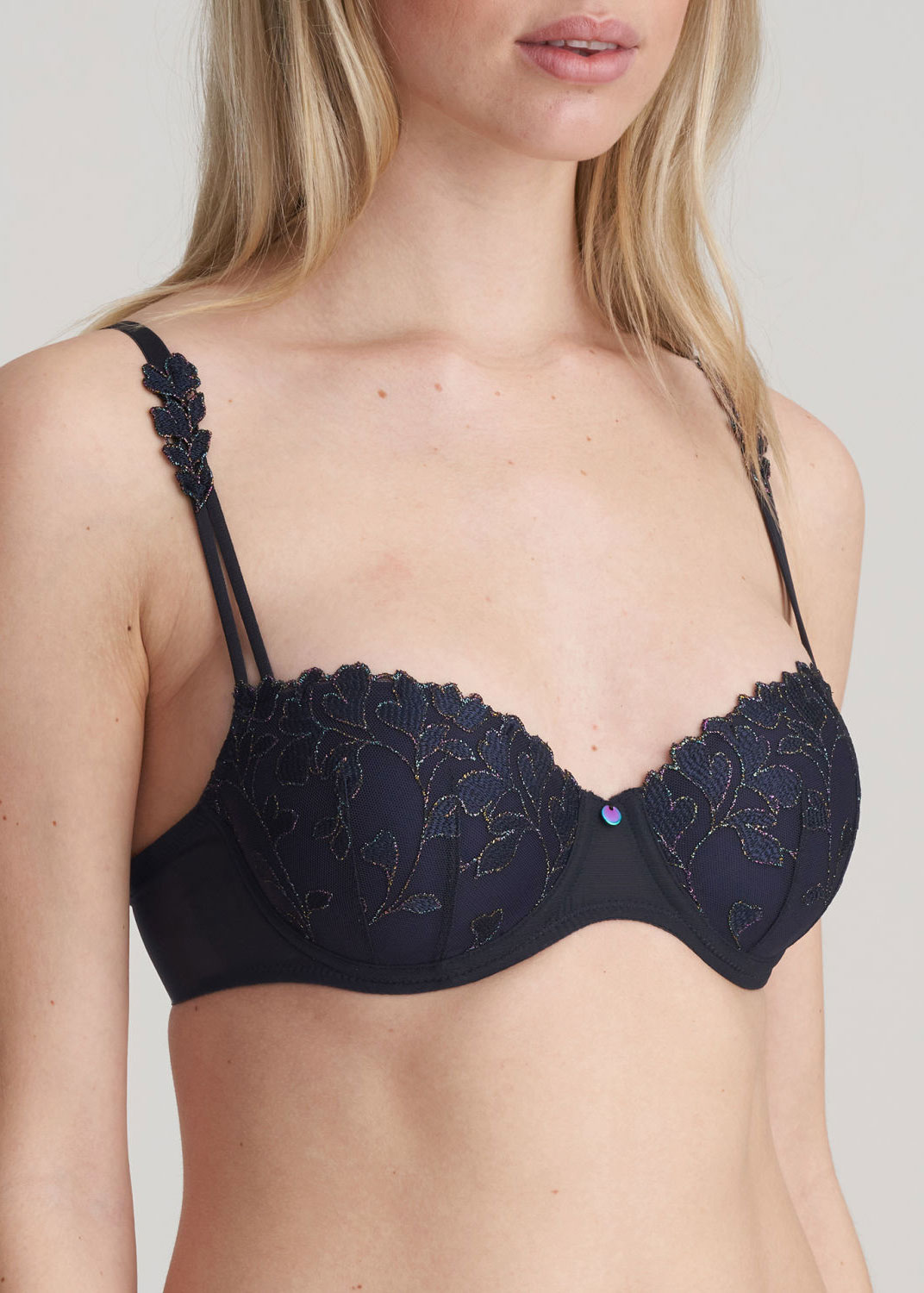 Soutien-gorge Rembourr Balconnet Marie-Jo Night Blue