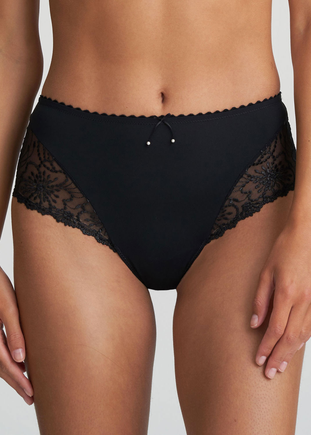 Slip Taille Haute Marie-Jo Noir