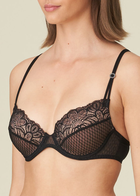 Soutien-gorge Armatures Plongeant Marie-Jo Noir