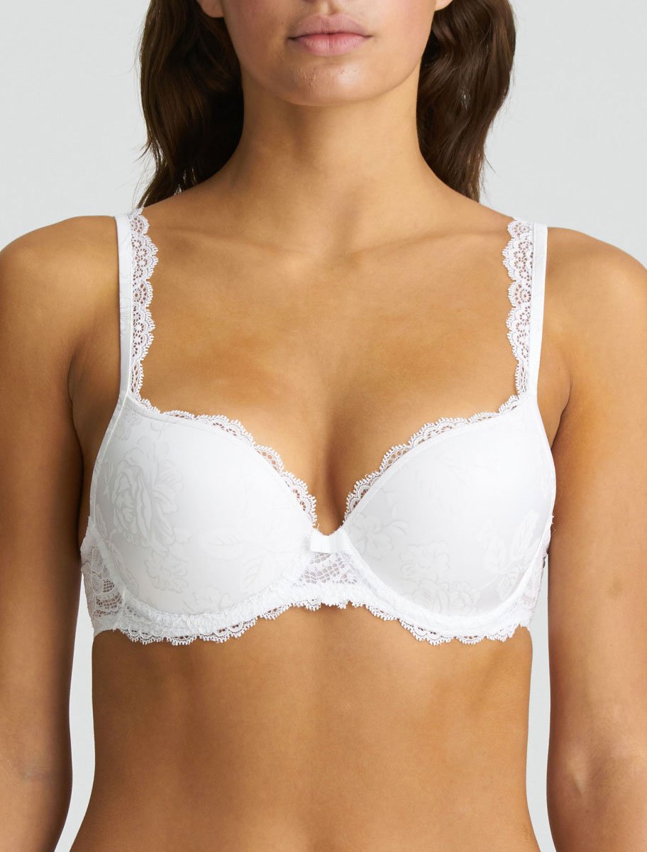 Soutien-gorge Push Up à Armatures blanc, bonnet A > D