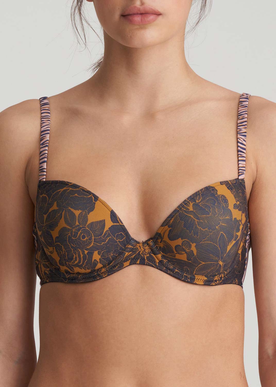 Soutien-gorge Rembourr Coup Droit Marie-Jo Midnight Blue