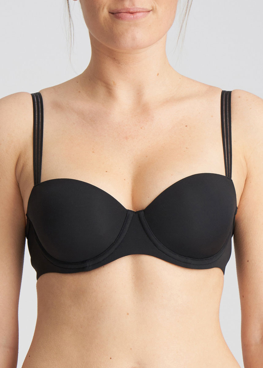 Soutien-gorge Rembourr Balconnet Marie-Jo Noir