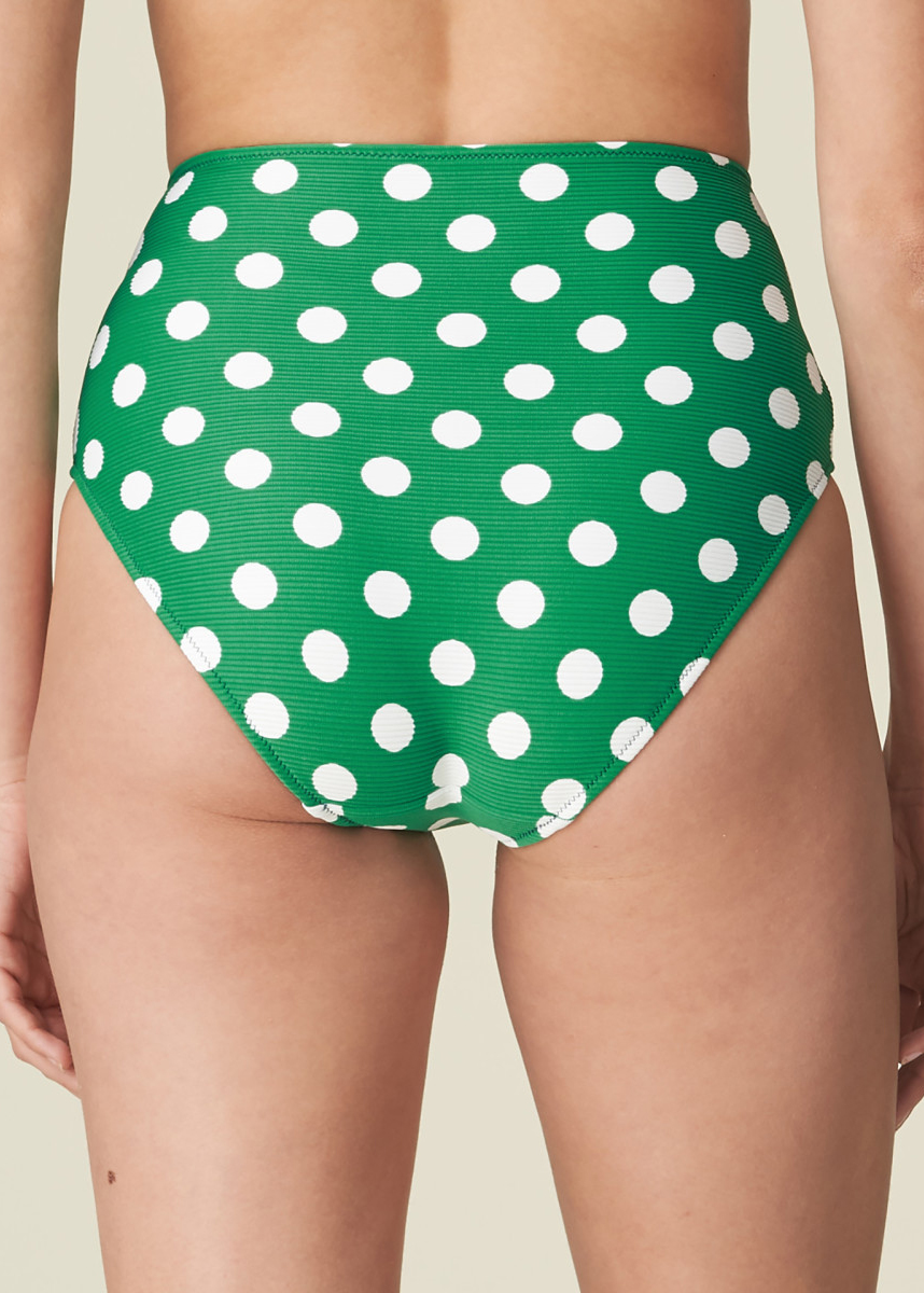 Bikini Slip Taille Haute  Maillots de bain Marie Jo Swim Kelly Green