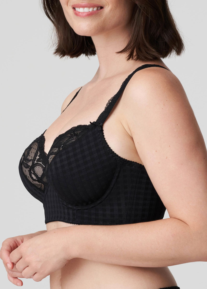 Soutien-gorge Balconnet Dcollet Profond Prima Donna Noir