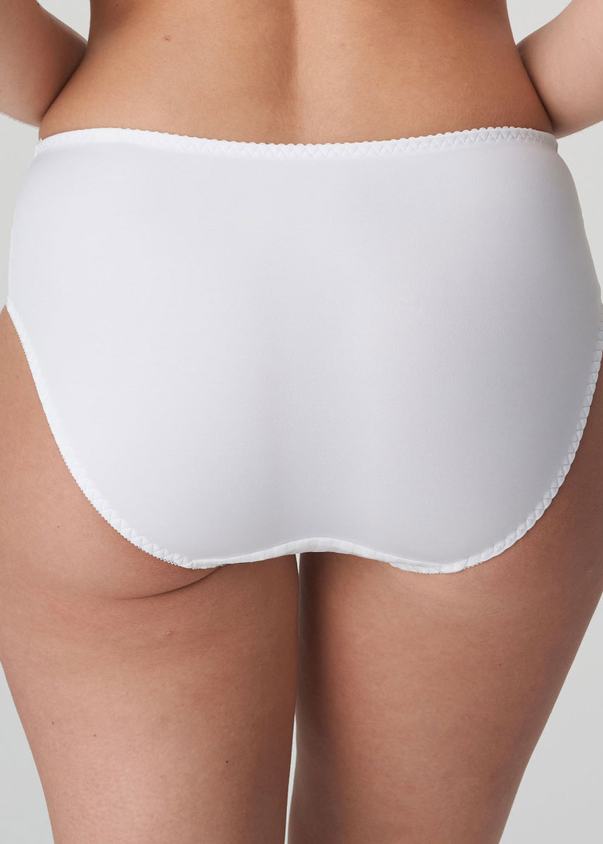 Slip Taille Haute Prima Donna Blanc