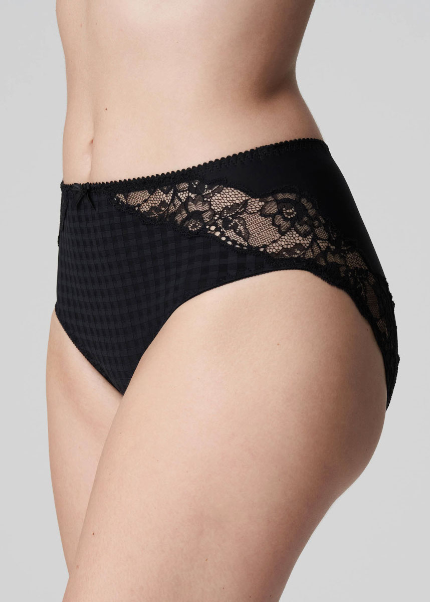 Slip Taille Haute Prima Donna Noir