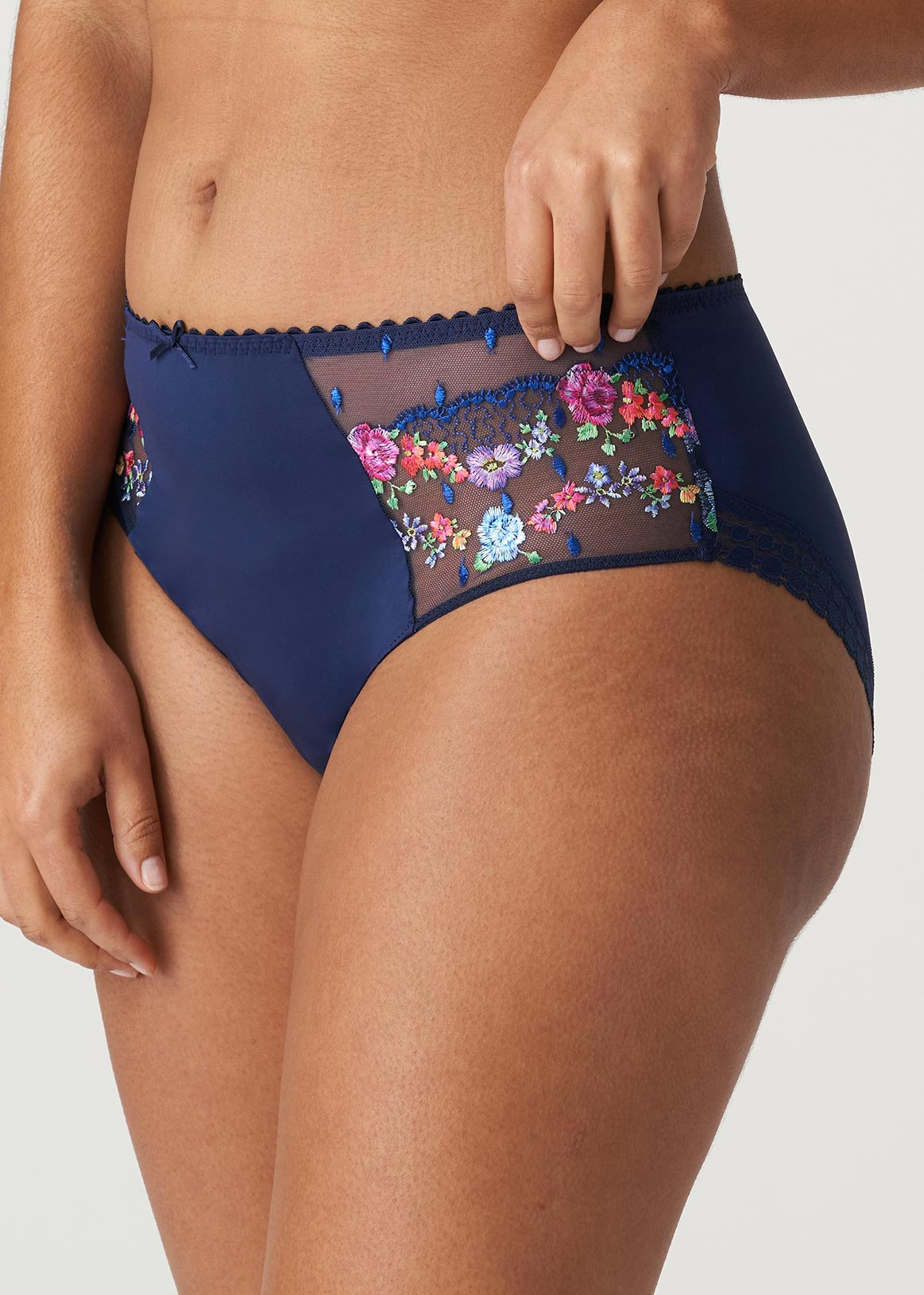 Slip Taille Haute Prima Donna Water Blue