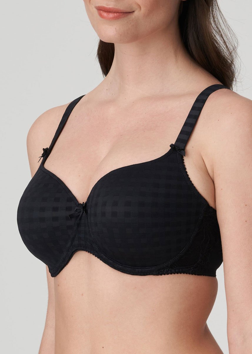 Soutien-gorge Rembourr Forme Coeur Prima Donna Noir