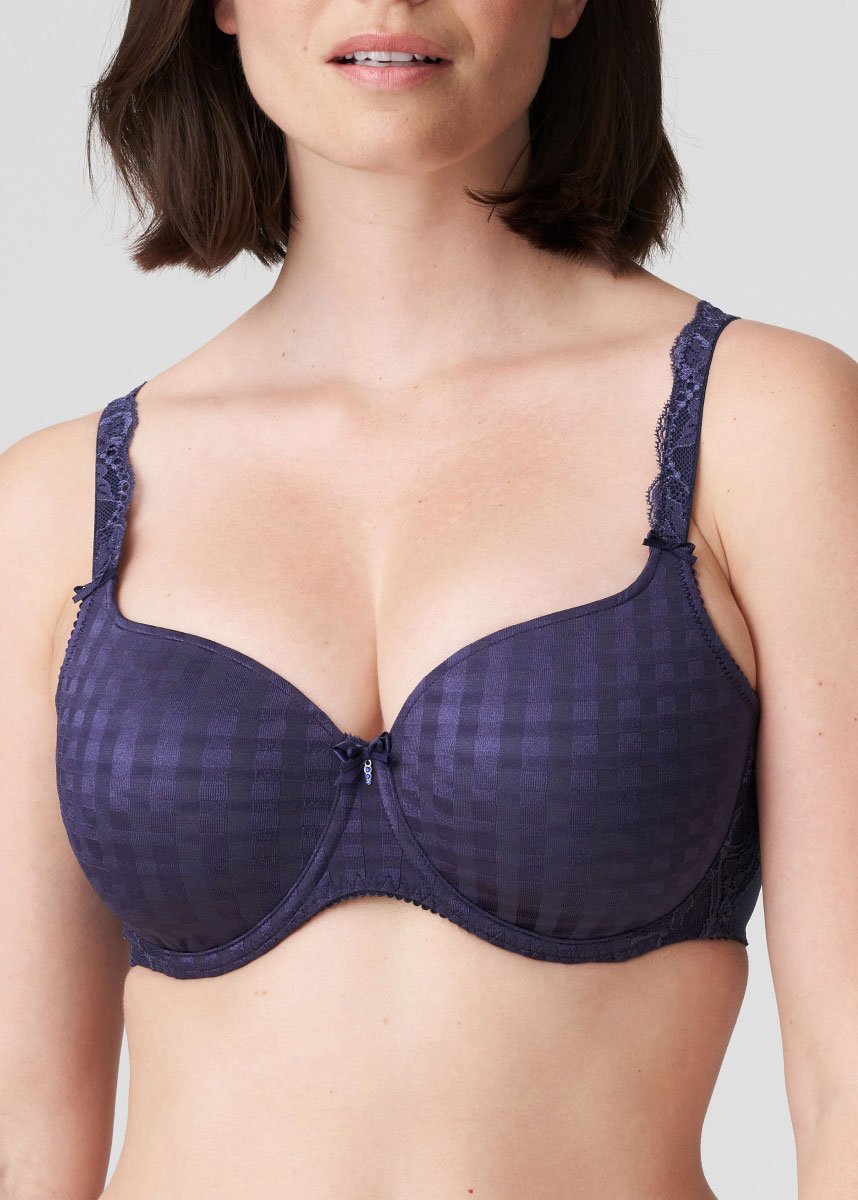 Soutien-gorge Rembourr Forme Coeur Prima Donna Bleu Bijou