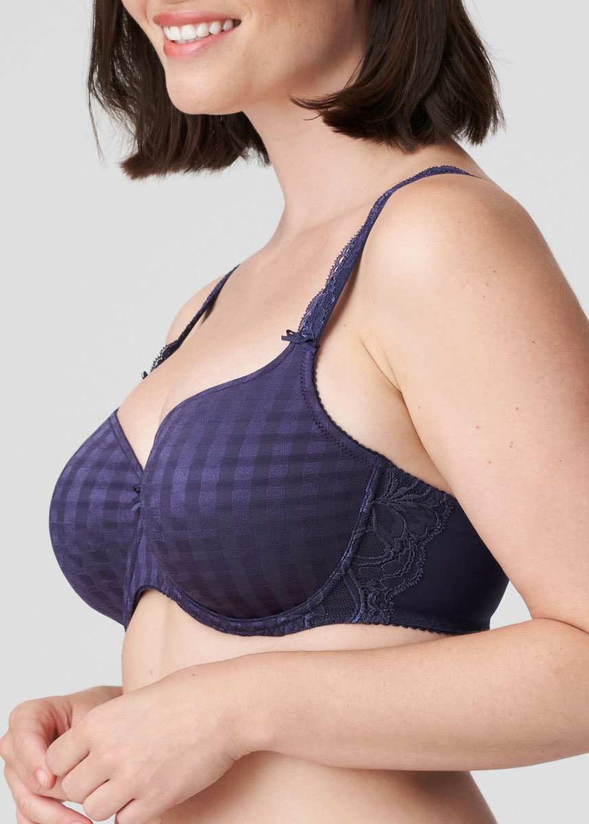 Soutien-gorge Rembourr Forme Coeur Prima Donna Bleu Bijou