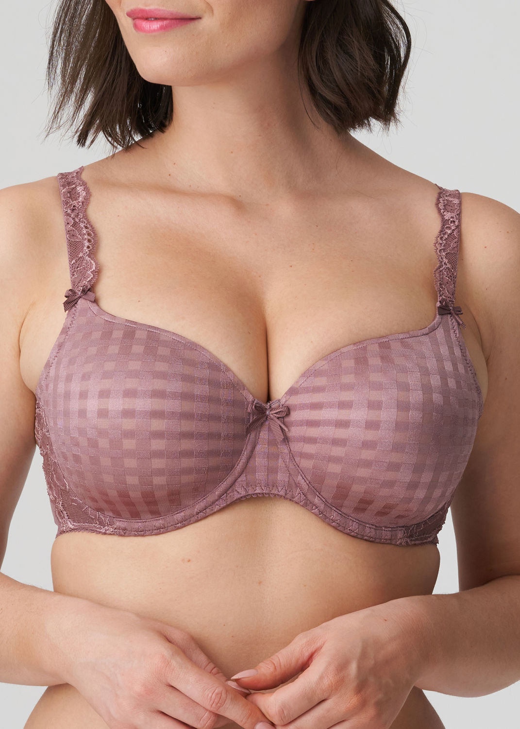 Soutien-gorge Rembourr Forme Coeur Prima Donna Satin Taupe