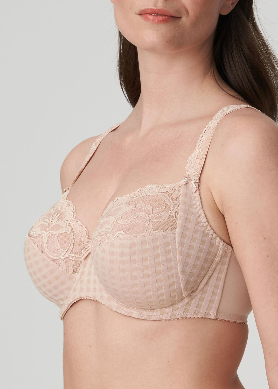 Soutien-gorge Embotant  Armatures Prima Donna Caf au Lait