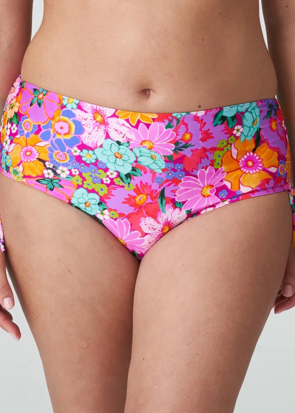 Bas de Bikini Taille Haute Maillots de Bain Prima Donna Swim Floral Explosion