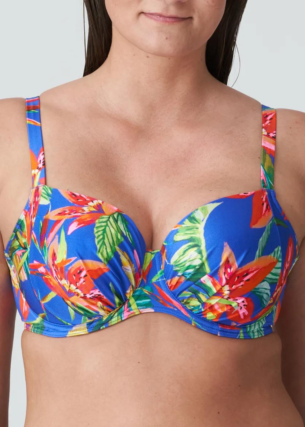 Haut de bikini balconnet rembourr Maillots de Bain Prima Donna Swim Tropical Rainforest