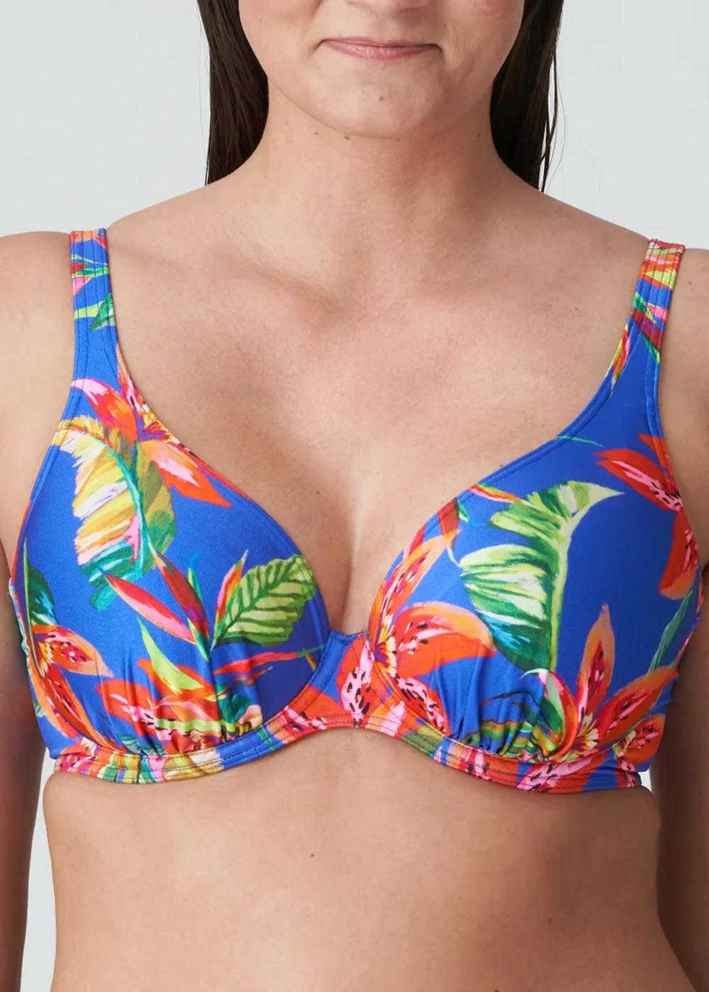 Haut de bikini Demi Mousse Maillots de Bain Prima Donna Swim Tropical Rainforest