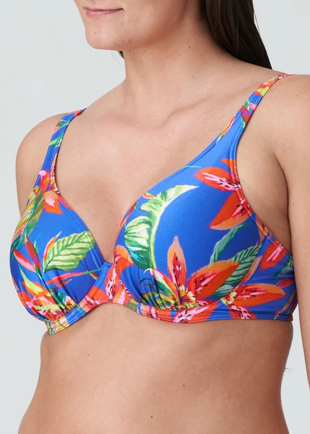 Haut de bikini Demi Mousse Maillots de Bain Prima Donna Swim Tropical Rainforest