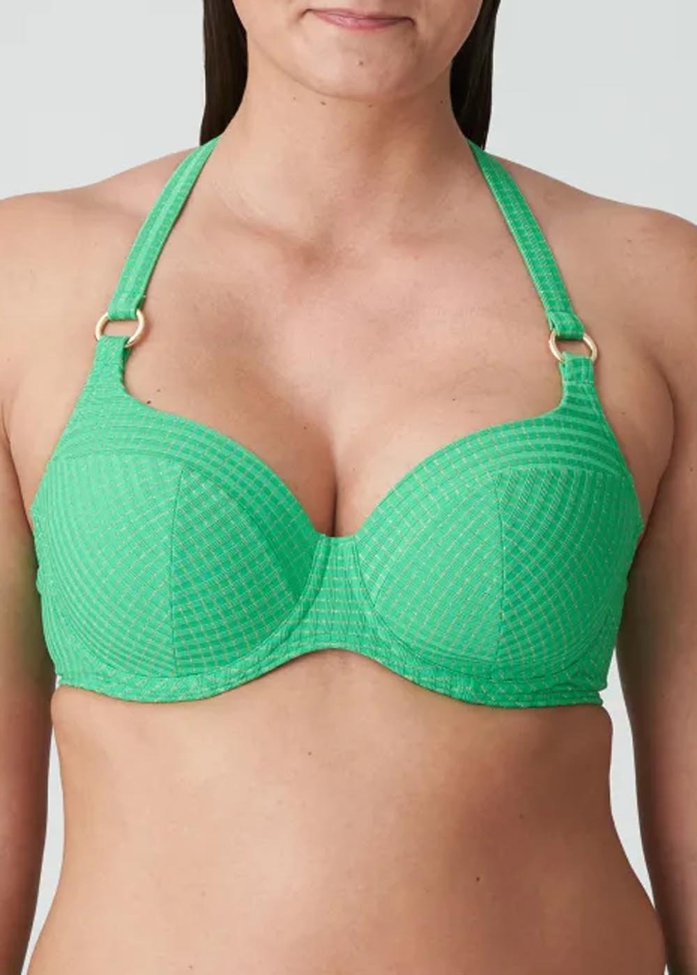 Haut De Bikini Rembourr Coeur Maillots de Bain Prima Donna Swim Lush Green