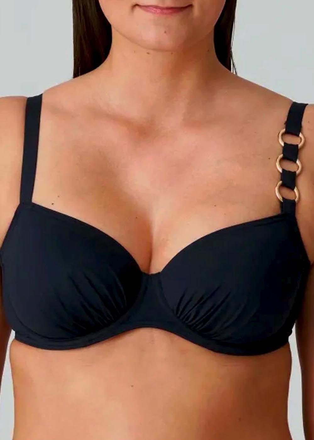 Haut De Bikini Embotant Maillots de Bain Prima Donna Swim Noir