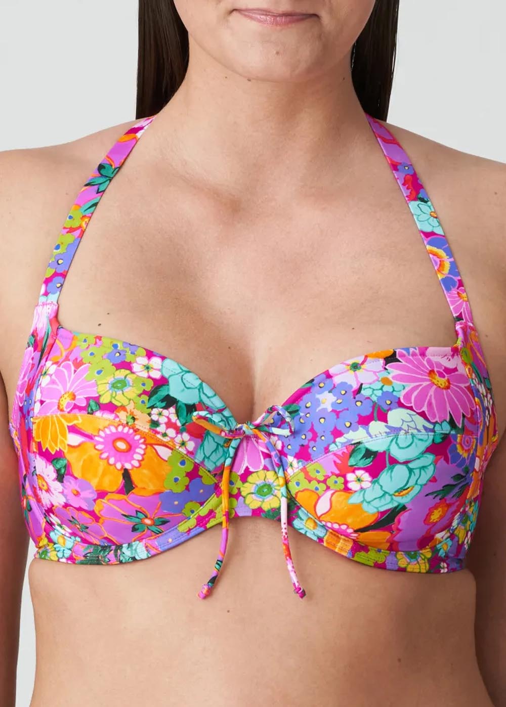 Haut De Bikini Embotant Maillots de Bain Prima Donna Swim Floral Explosion