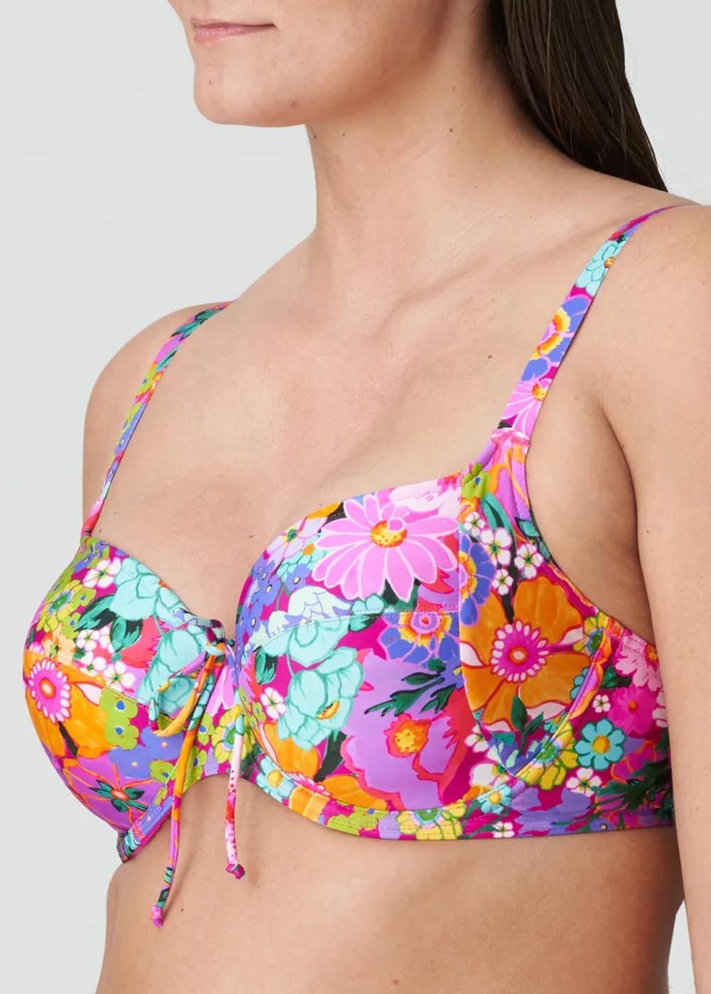 Haut De Bikini Embotant Maillots de Bain Prima Donna Swim Floral Explosion