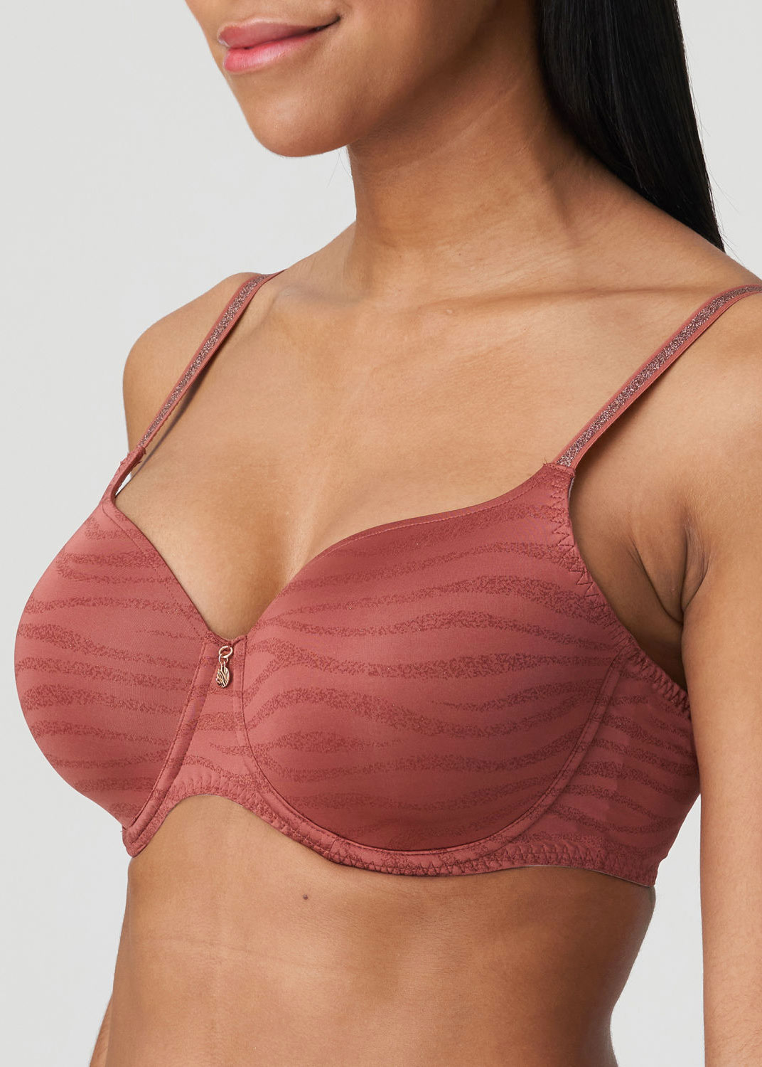 Soutien-gorge Rembourr Forme Coeur Twist de Prima Donna Pink Brandy