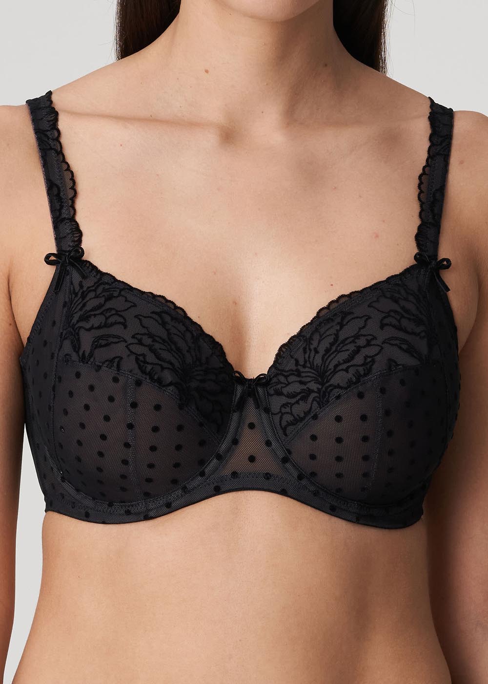 Soutien-gorge Emboitant Armatures Twist de Prima Donna Noir