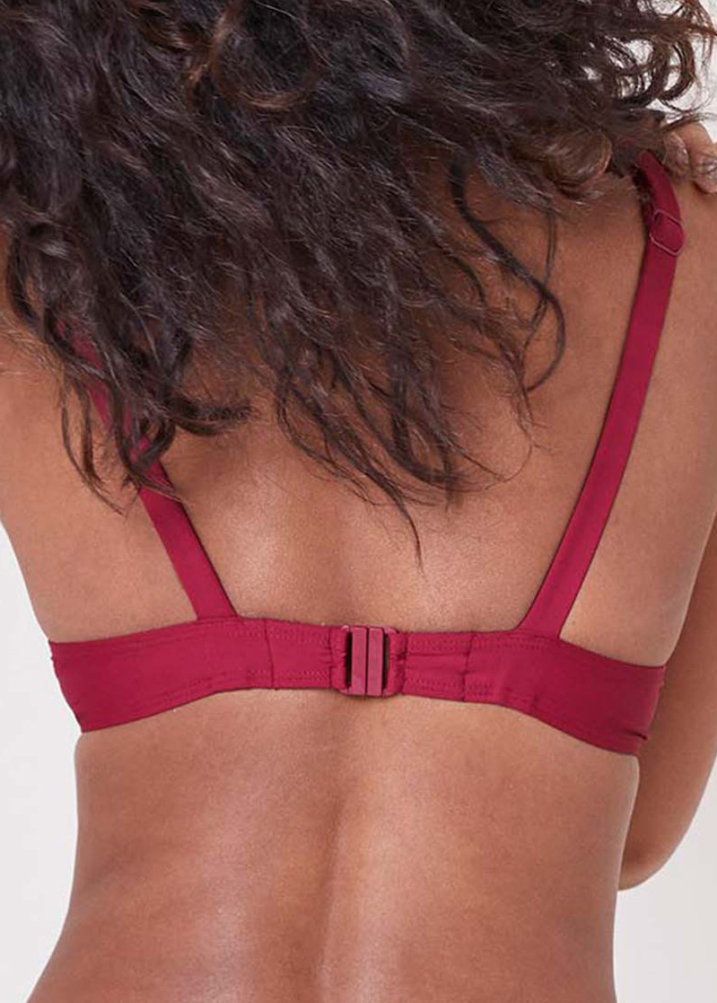 Soutien-gorge Triangle  Armatures Maillots de Bain Simone Prle Cassis