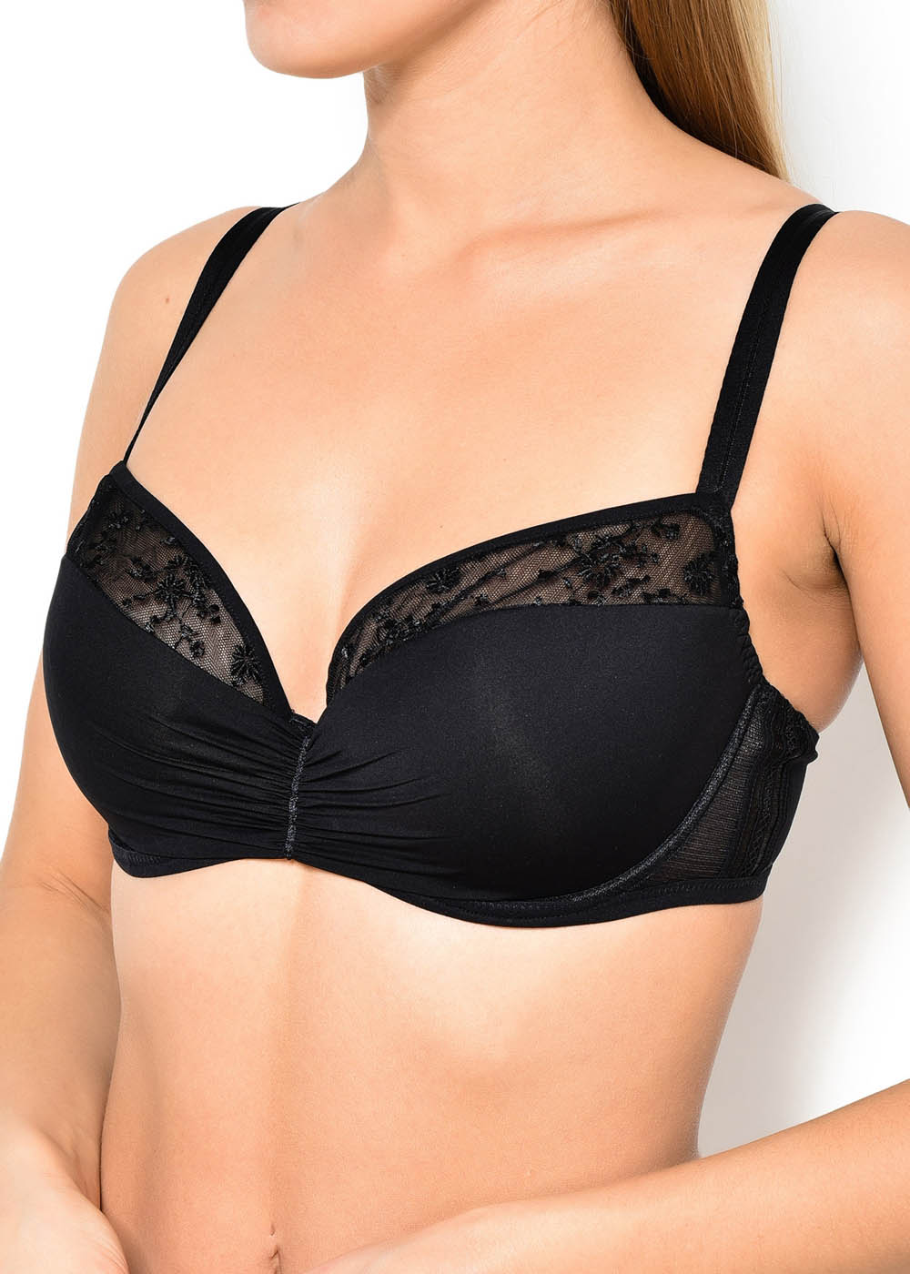 Soutien-gorge Balconnet Maison Lejaby Noir