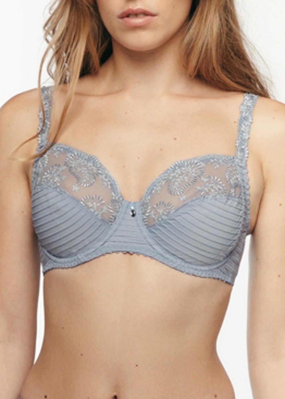 Soutien-gorge Emboitant  Armatures Louisa Bracq Bleu Perle