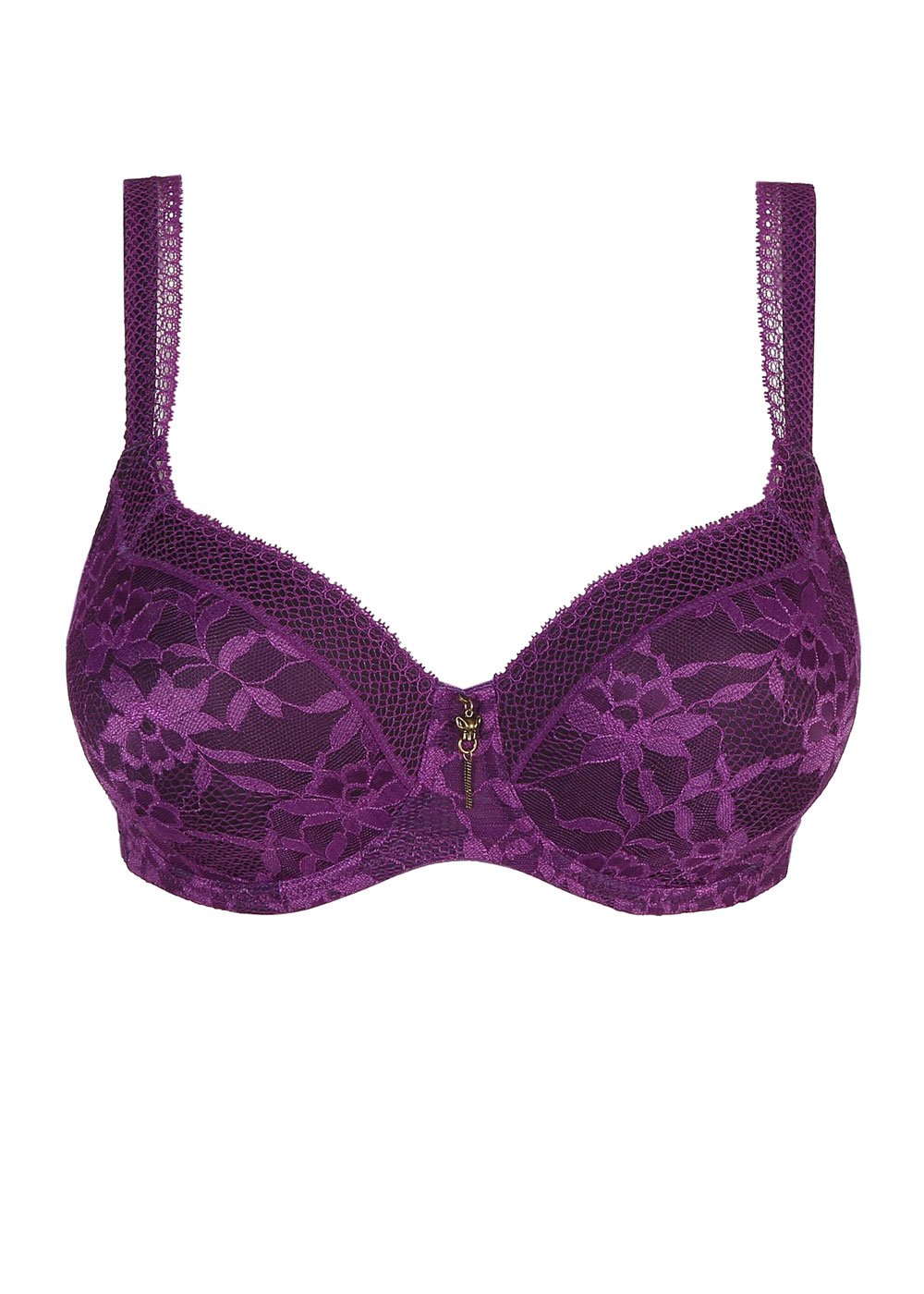 Soutien-gorge Rembourr Forme Coeur Twist de Prima Donna Purple Sparkle