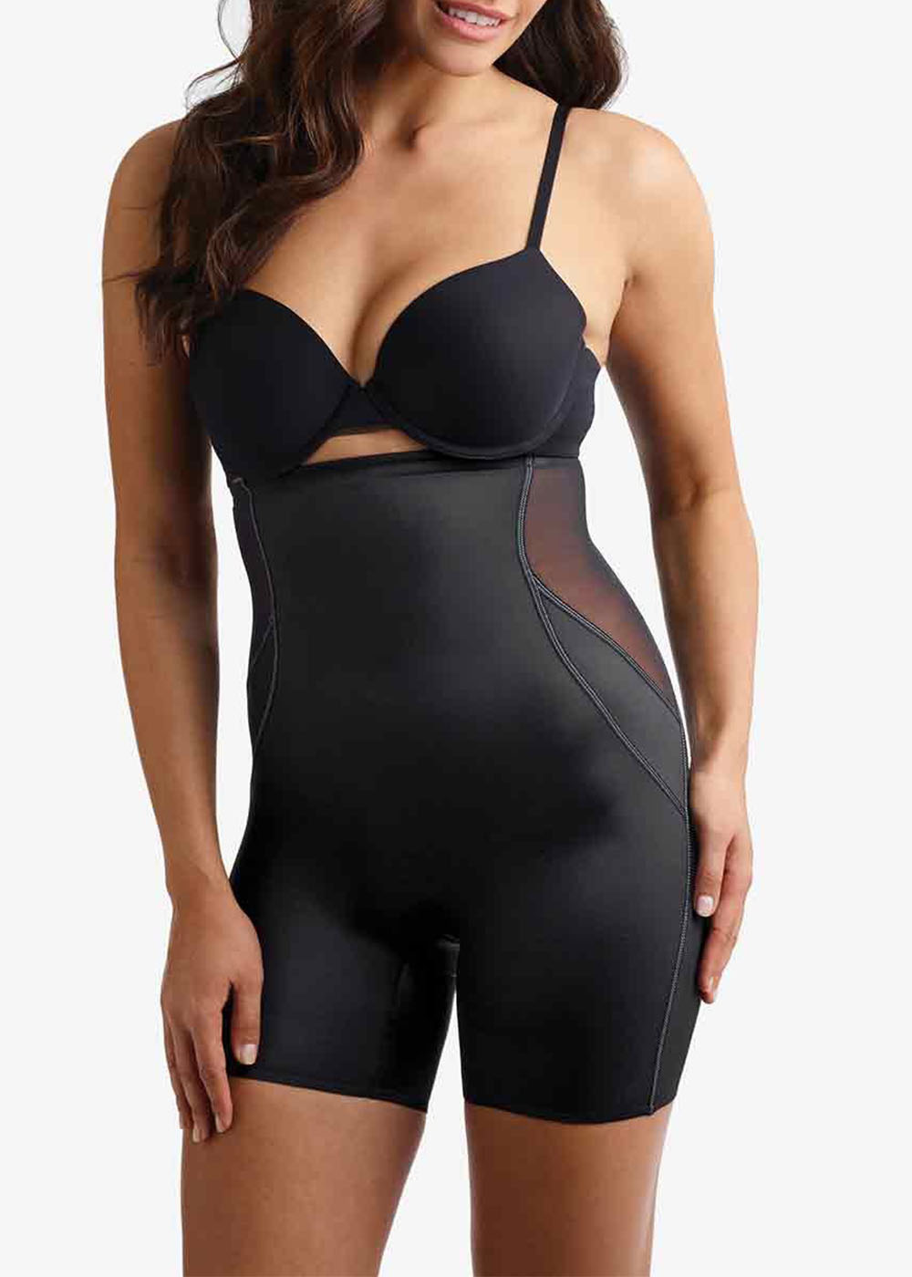 Panty Gainante Haut Miraclesuit Shapewear Noir