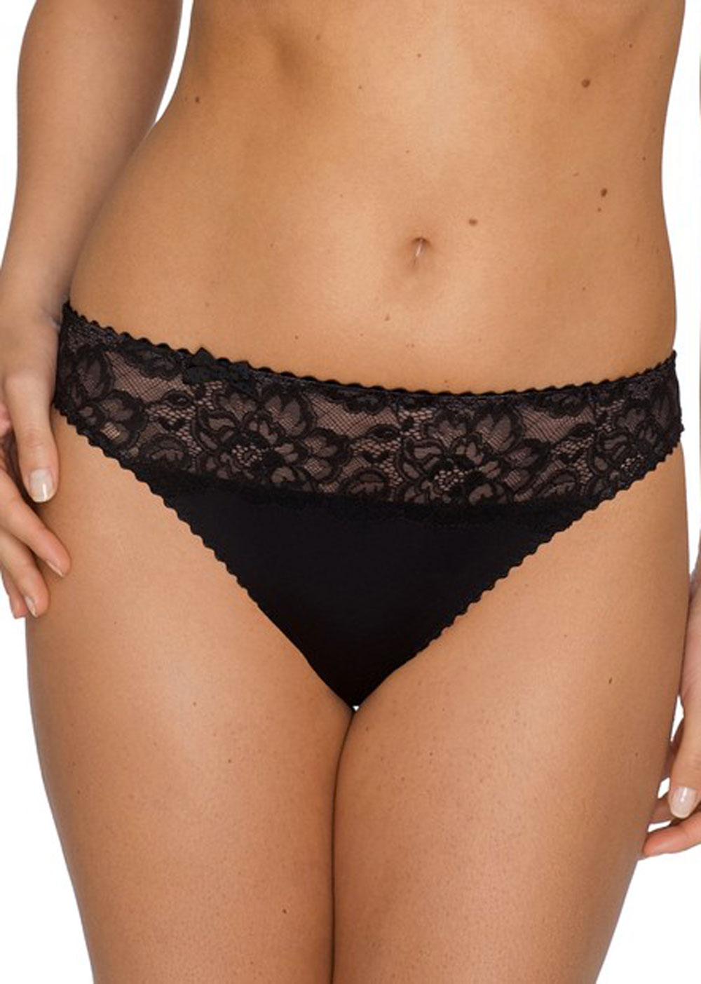 Slip Br silien Dentelle noir taille 44