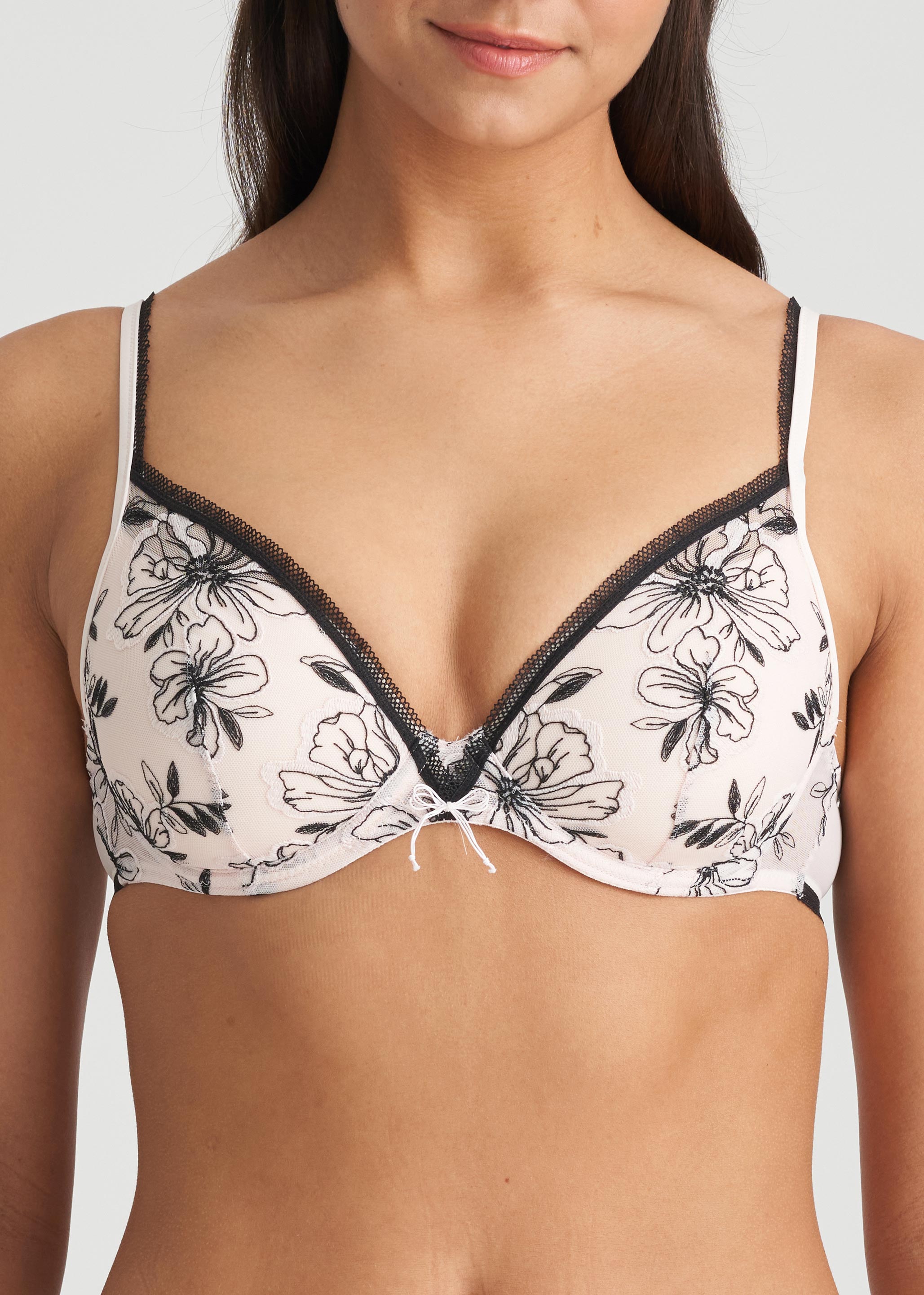 Soutien-gorge  Armatures Rembourr Forme Coeur Marie-Jo Black Blush